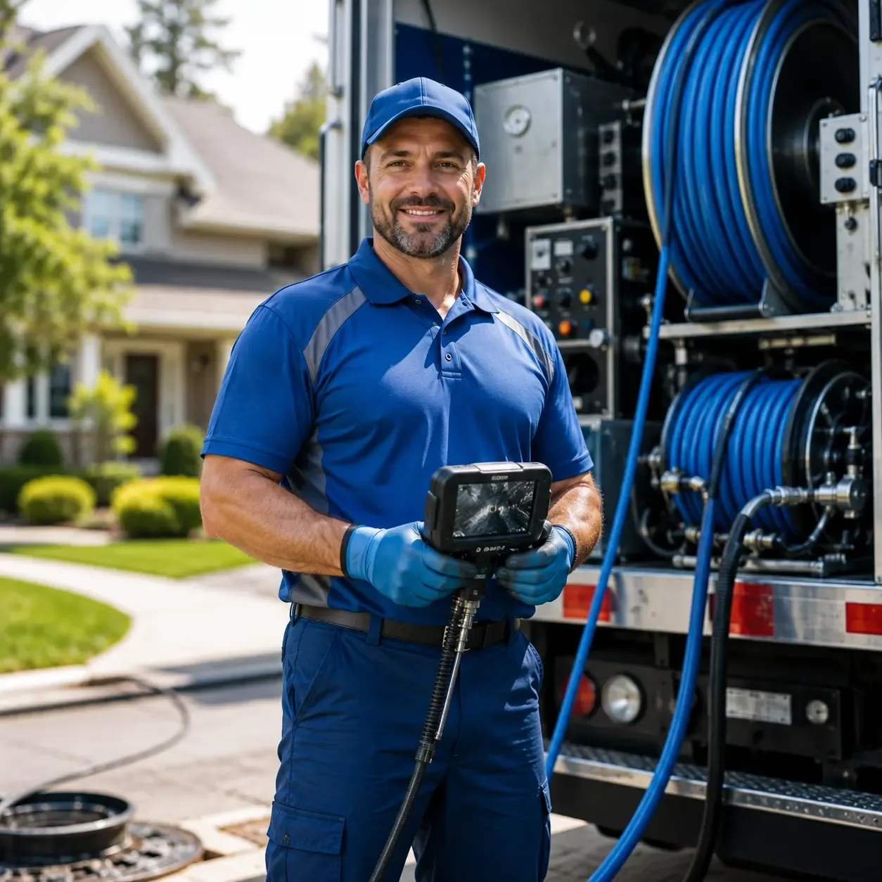 Local outdoor drain cleaning specialists in Aurora, ME